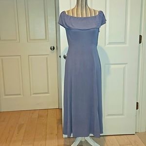 LUCK BRAND Women Dress 👗 Boho Maxi Off shoulder Size L